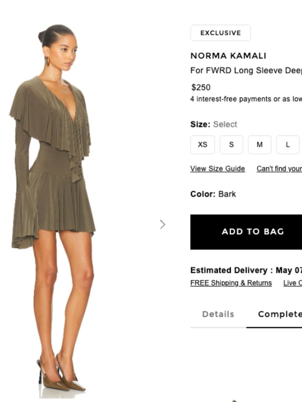 Norma Kamali Dress - Picture 2 of 8